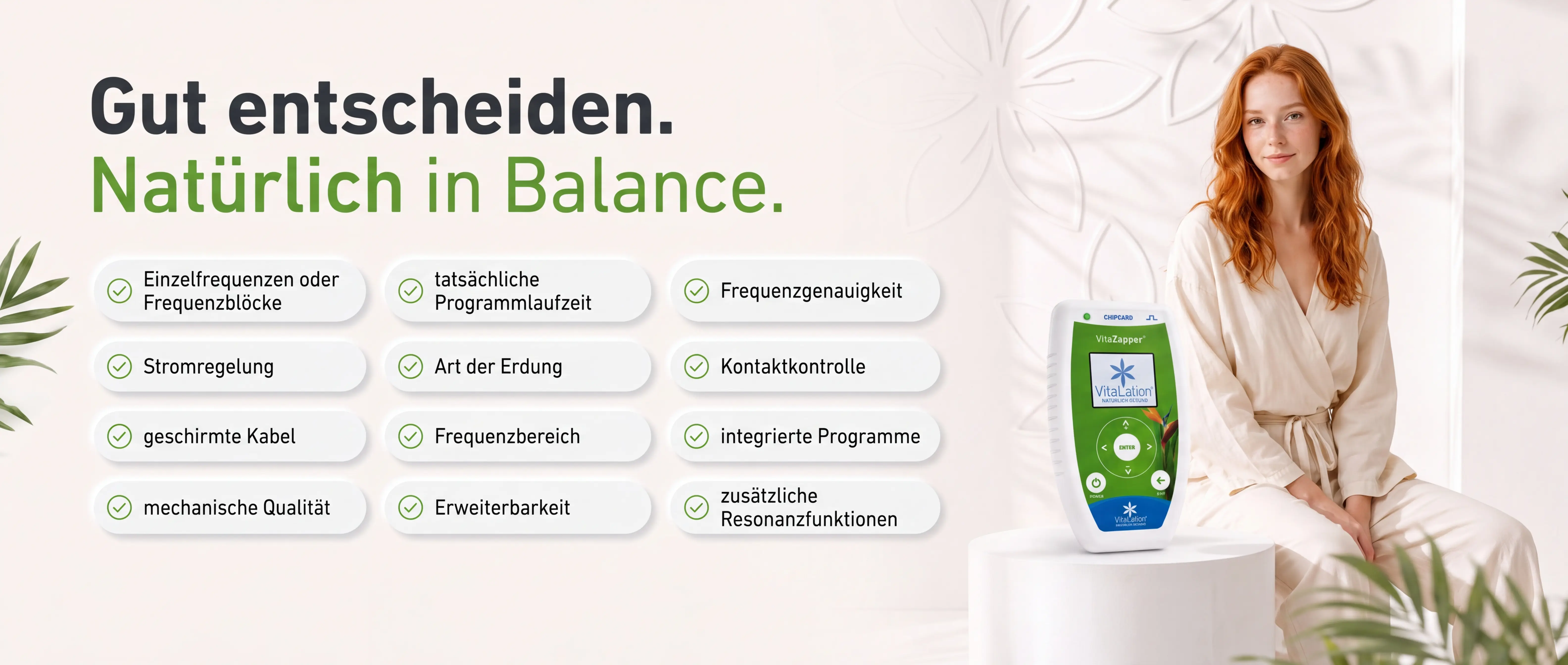 VitaZapper Geräte und System im Vergleich